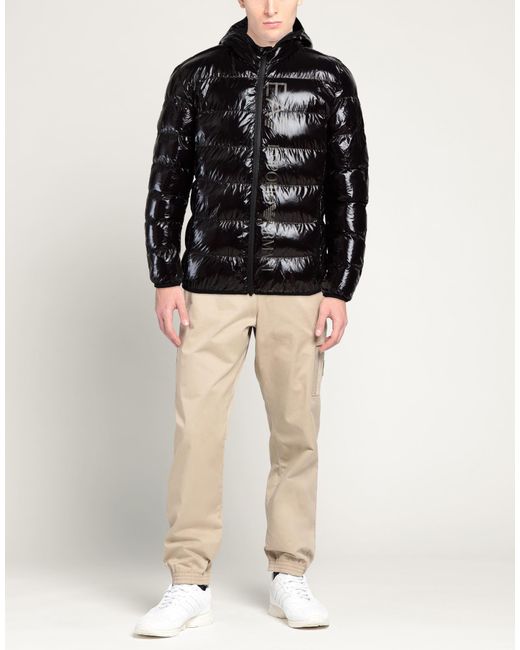 EA7 Black Puffer for men