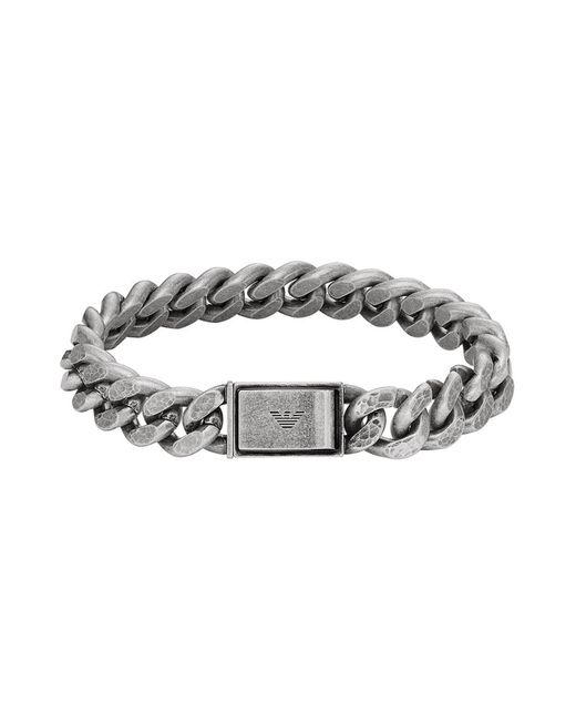 Emporio Armani Metallic Bracelet for men