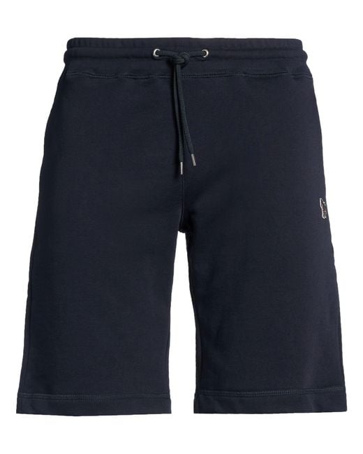 Paul Smith Blue Midnight Shorts & Bermuda Shorts Cotton for men