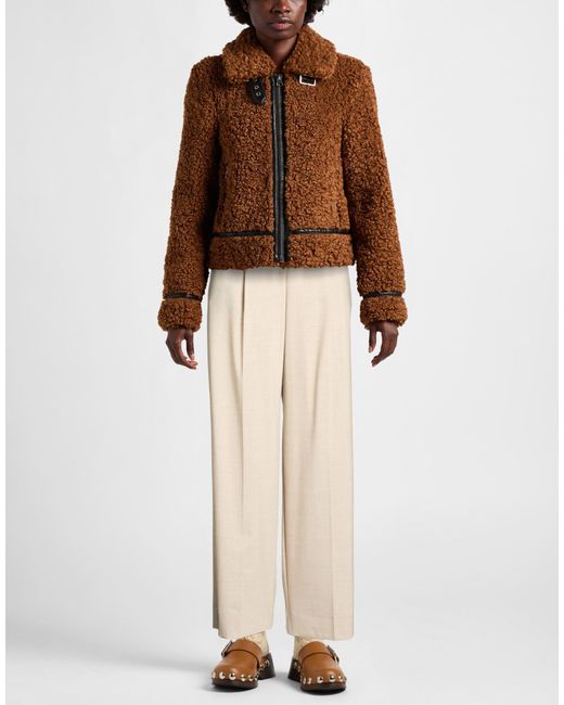 P.A.R.O.S.H. Natural Light Pants Virgin Wool, Elastane