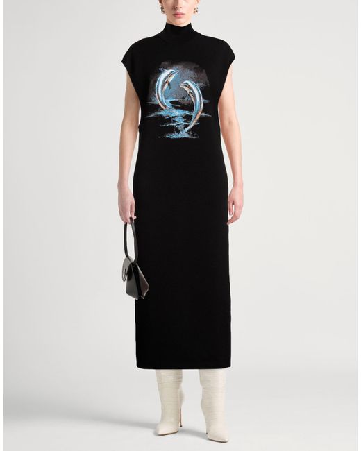 RICHERT BEIL Black Midi Dress