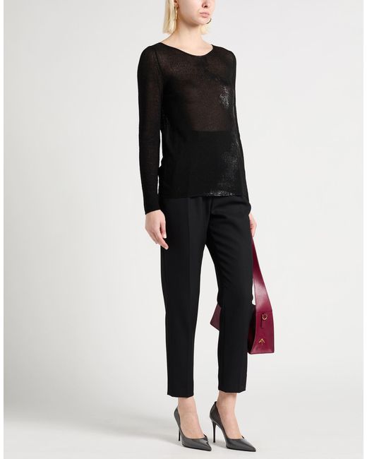 Pierantonio Gaspari Black Sweater Viscose, Polyamide