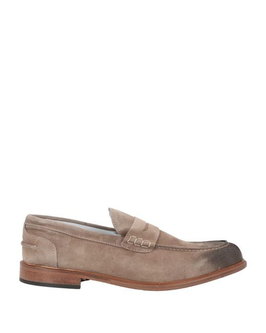 Roberto Botticelli Gray Loafers for men