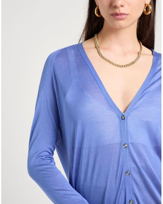 Massimo Alba Blue Strickjacke