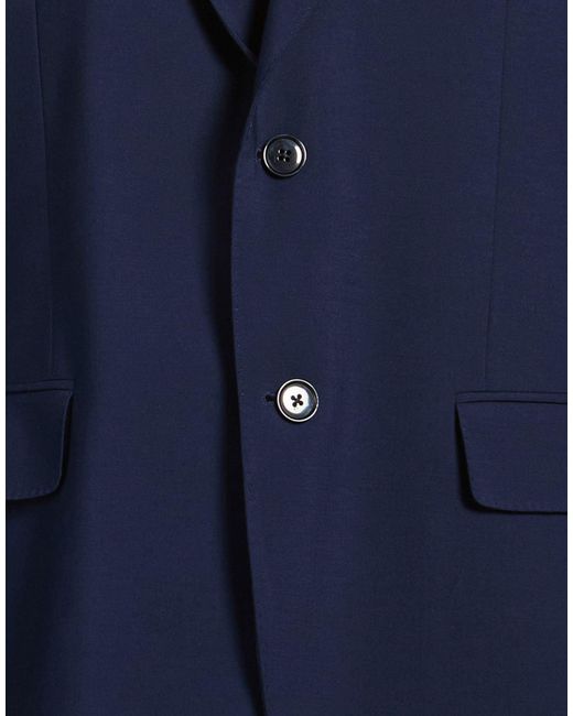 Lardini Blue Blazer Wool, Elastane for men