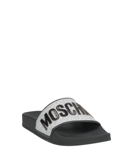 Moschino White Sandals