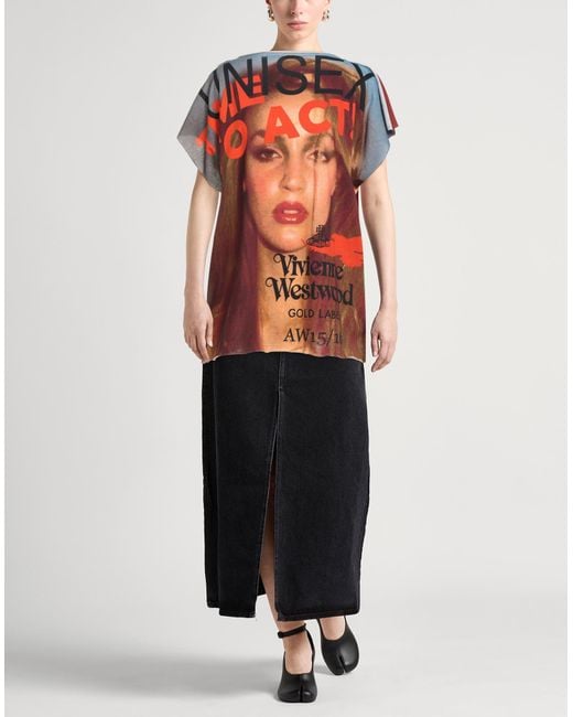 T-Shirt Vivienne Westwood en coloris Orange
