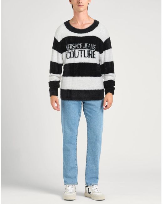 Pullover Versace Jeans Couture de hombre de color Black