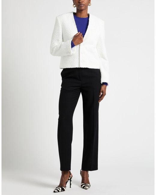 MSGM White Jacket Polyamide, Polyester, Acrylic