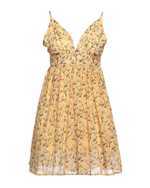Amotea Yellow Mini Dress