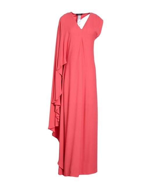 Twinset Pink Maxi Dress Viscose