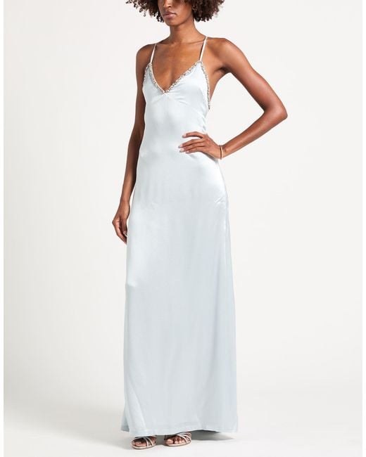 Amen White Maxi Dress