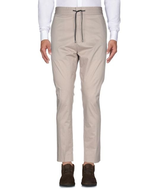 HUGO Natural Pants Cotton, Elastane for men