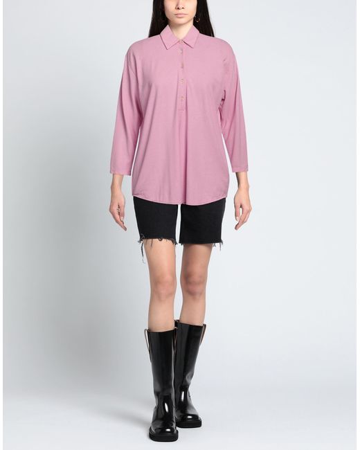 Zanone Pink Polo Shirt