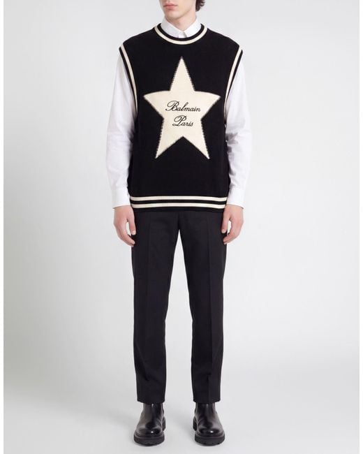 Pullover Balmain de hombre de color Black