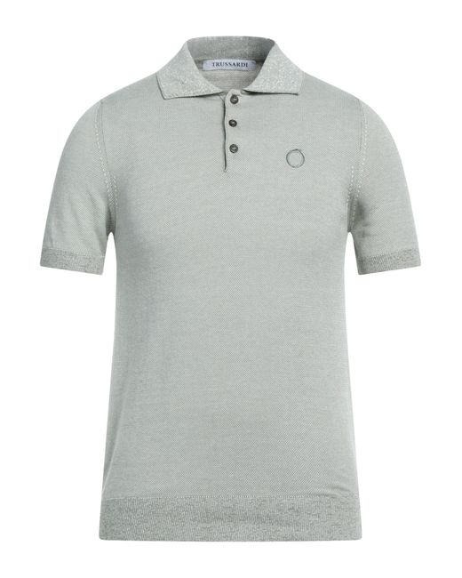 Trussardi Gray Jumper for men