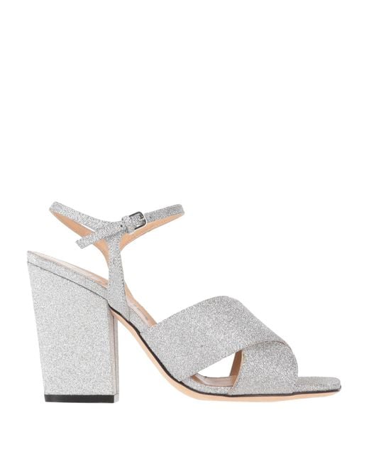 Sergio Rossi White Sandals