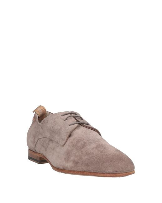 Alexander Hotto Men's Brown Lace-up Shoes