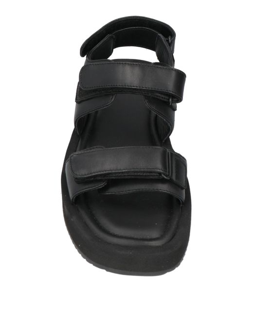 COPENHAGEN Black Sandals