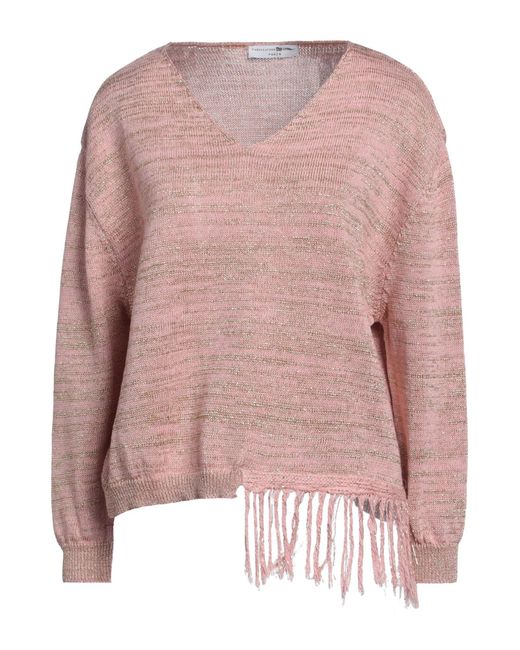 FABRICATION GÉNÉRAL Paris Pink Sweater Cotton