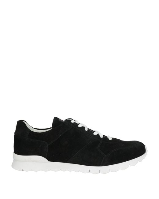 Kiton Black Sneakers Calfskin for men