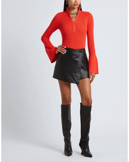 8 by YOOX Red Turtleneck