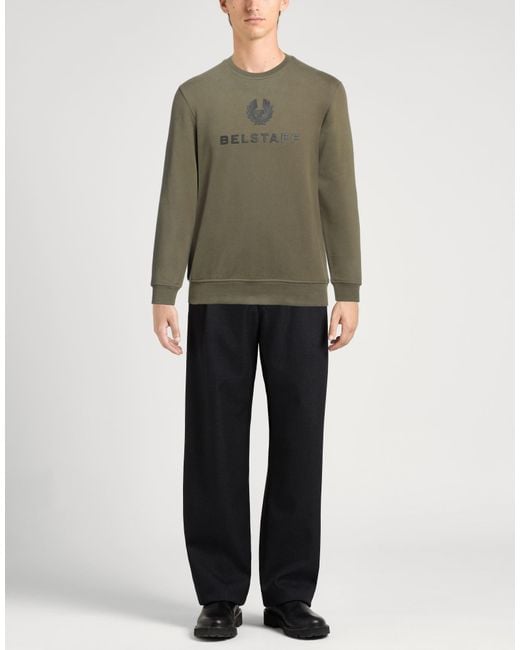 Belstaff Green Sweatshirt for men