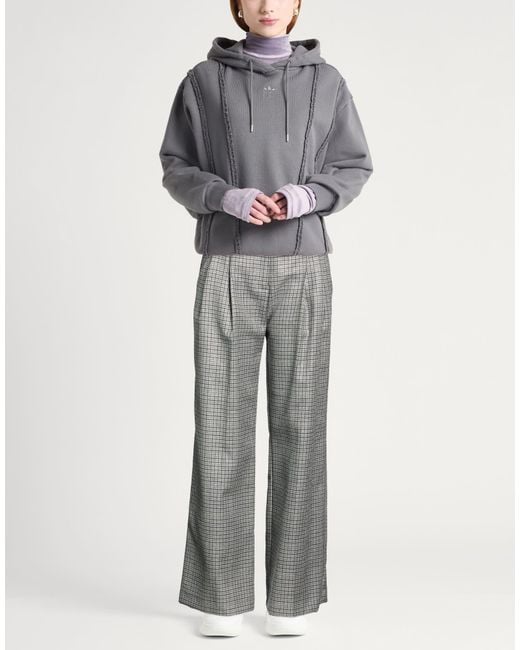 DES_PHEMMES Gray Pants Virgin Wool, Polyester