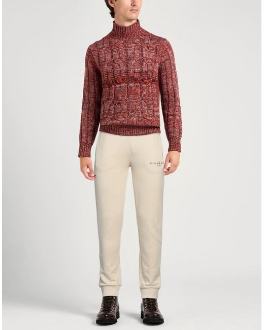 John Richmond Natural Ivory Pants Cotton, Polyester for men