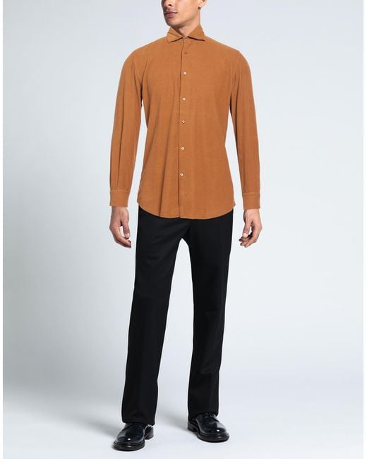 Glanshirt Brown Shirt for men
