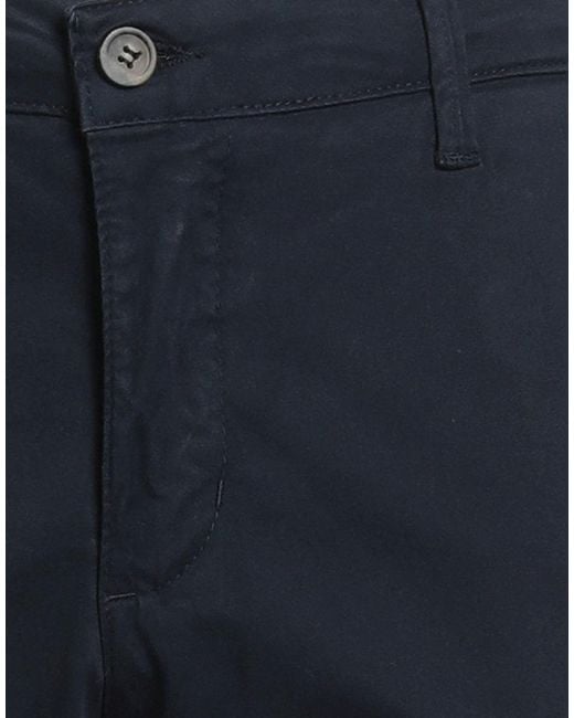 Squad² Blue Pants Cotton, Elastane for men