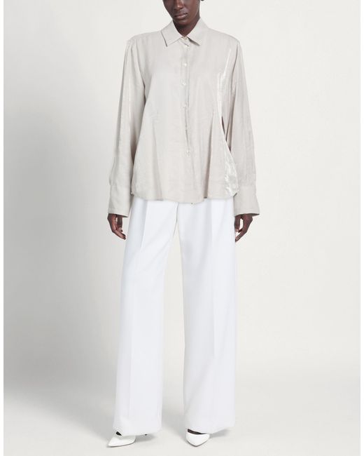 Slowear White Light Shirt Modal, Polyester
