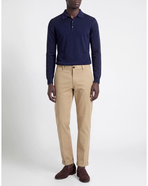 RE_HASH Natural Khaki Pants Cotton, Lyocell, Elastane for men