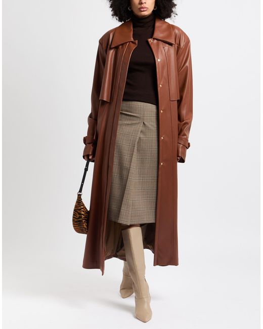 Jijil Brown Jacke, Mantel & Trenchcoat