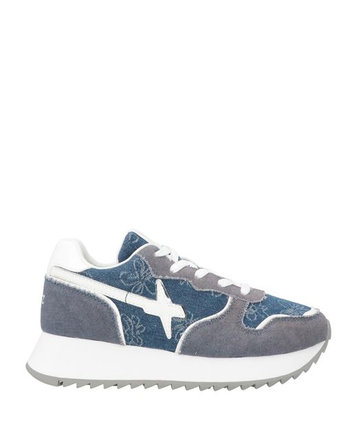 W6yz Blue Trainers