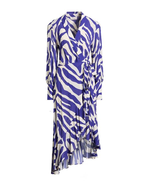 MEIMEIJ Blue Maxi Dress Viscose