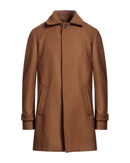 Squad² Brown Coat for men