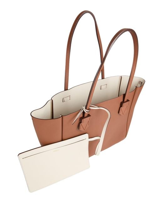 Moreau Paris Brown Handbag Leather