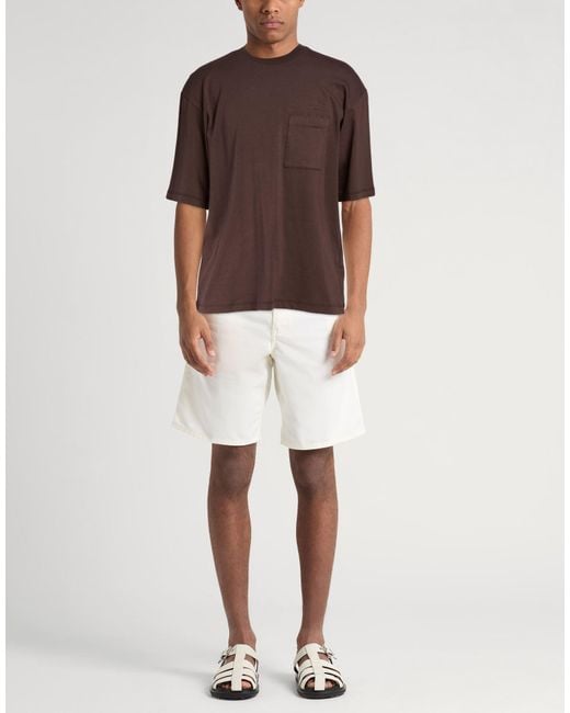 DSquared² Brown Chocolate T-Shirt Cotton for men