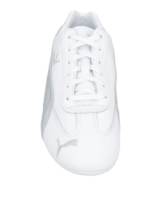 PUMA White Sneakers Leather for men