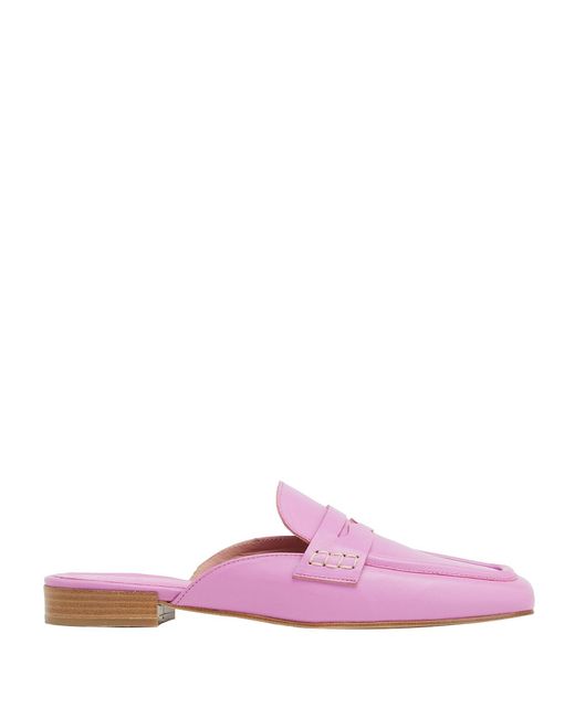8 by YOOX Pink Mules & Clogs