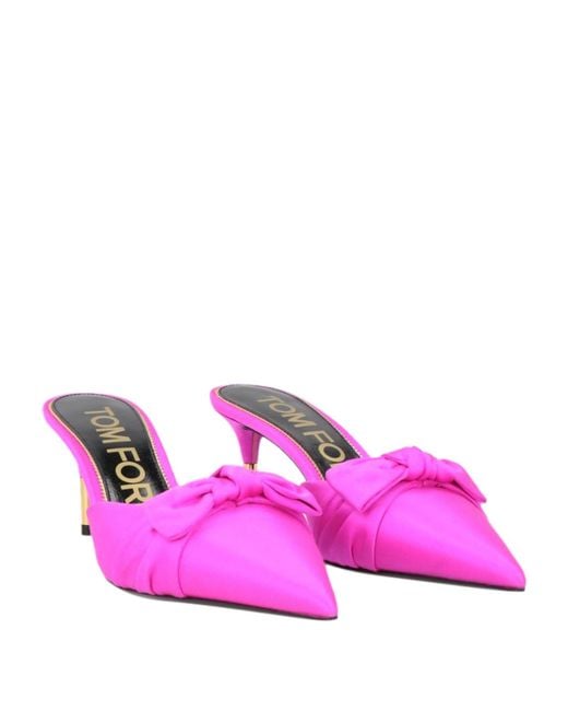 Tom Ford Pink Mules & Clogs