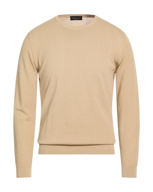 Roberto Collina Natural Sweaters for men