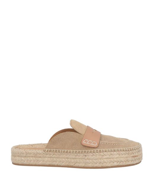 J.W. Anderson Natural Sand Espadrilles Leather for men