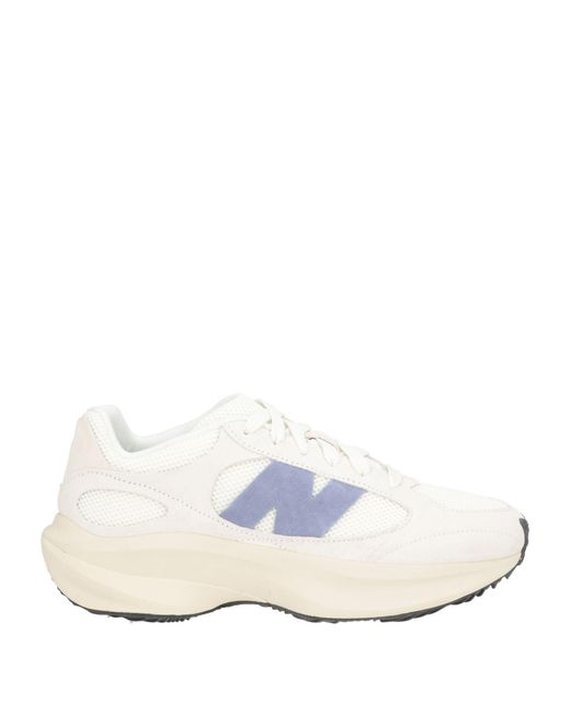 New Balance White Sneakers for men