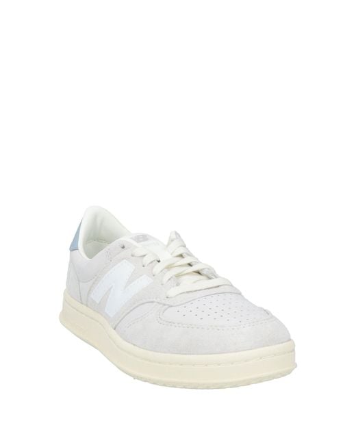 New Balance White Sneakers Leather for men