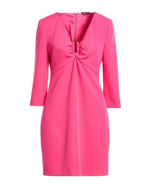 Just Cavalli Pink Mini Dresses