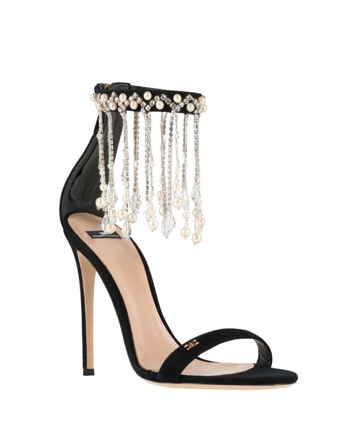 Elisabetta Franchi White Sandals Leather