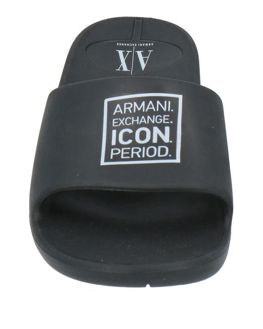 ARMANI EXCHANGE White Sandals