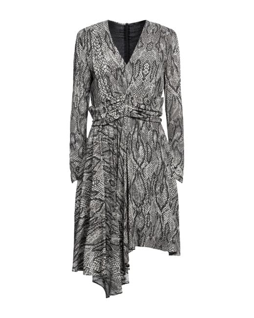 SEVENTY VENEZIA Gray Mini Dress